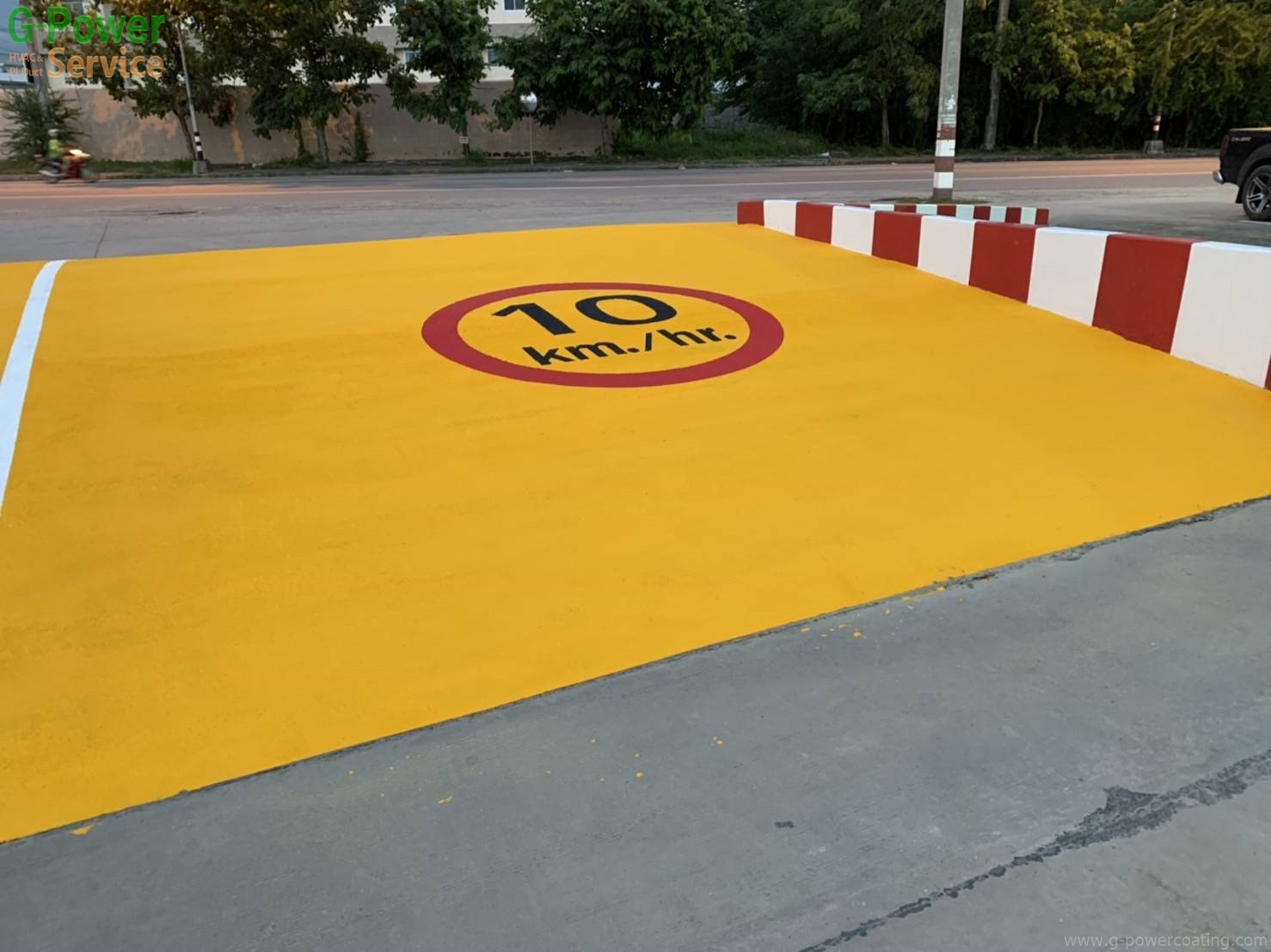 รับติดตั้งพื้นโรงงาน EPOXY PU พื้นกันซึม พื้นสนามกีฬา 